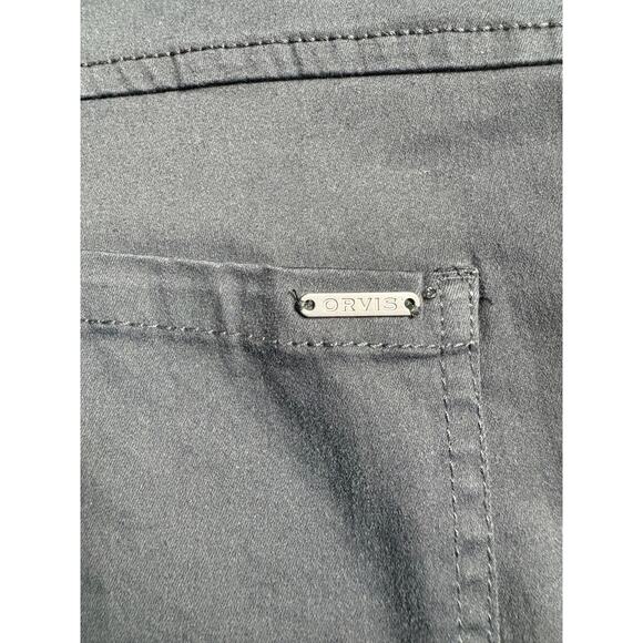 Orvis Women's Navy Stretch Twill Ankle Pants - Size 10 - Picture 7 of 10